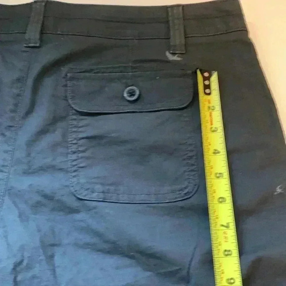 Eddie Bauer Hi-rise women’s NWOT Blue /Gray Lightweight Straight Leg Pants - Picture 11 of 14